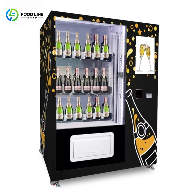 Wine Beer & Deli Reviews - Máquina Expendedora de Bebidas Personalizada con