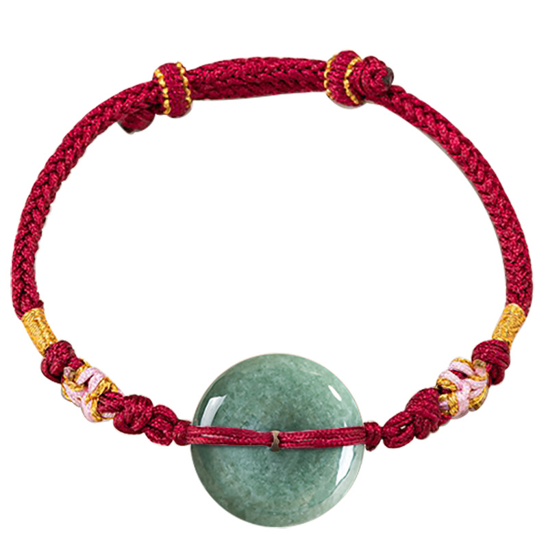 Cocktail Shaker Set - Pulsera de donut de jadeíta verde