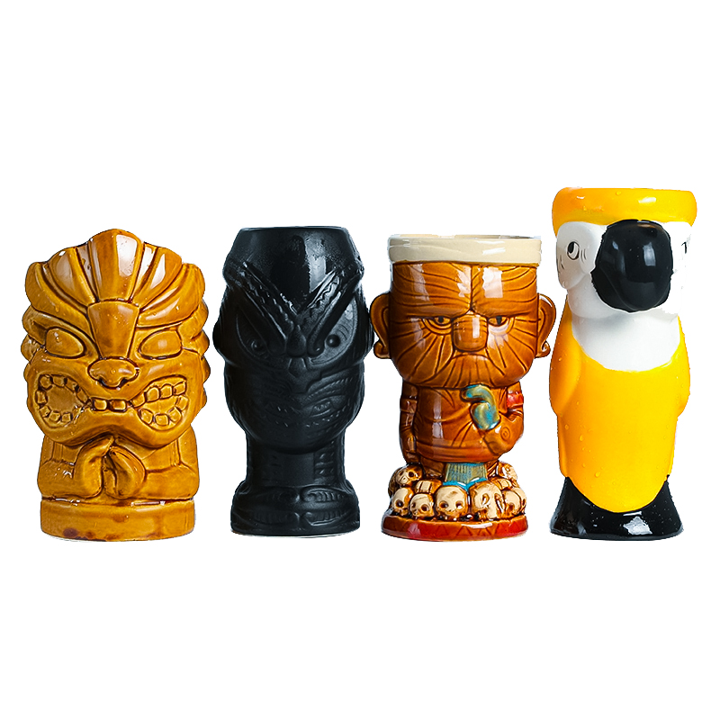 Wine Beer Cocktail - Tazas Tiki de Hawái, Taza para