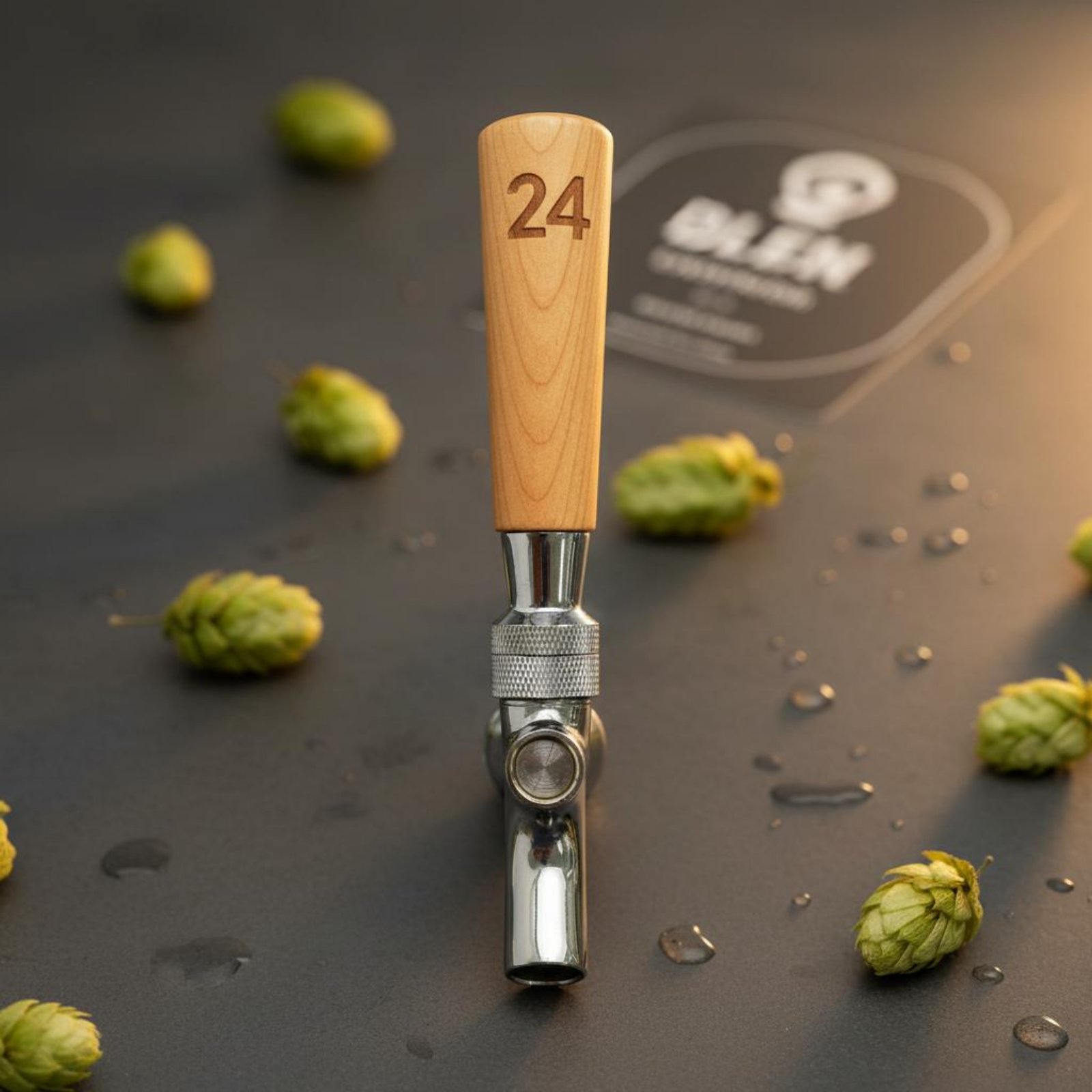 Wine Beer & Deli Reviews - Manija Corta de Madera para Grifo