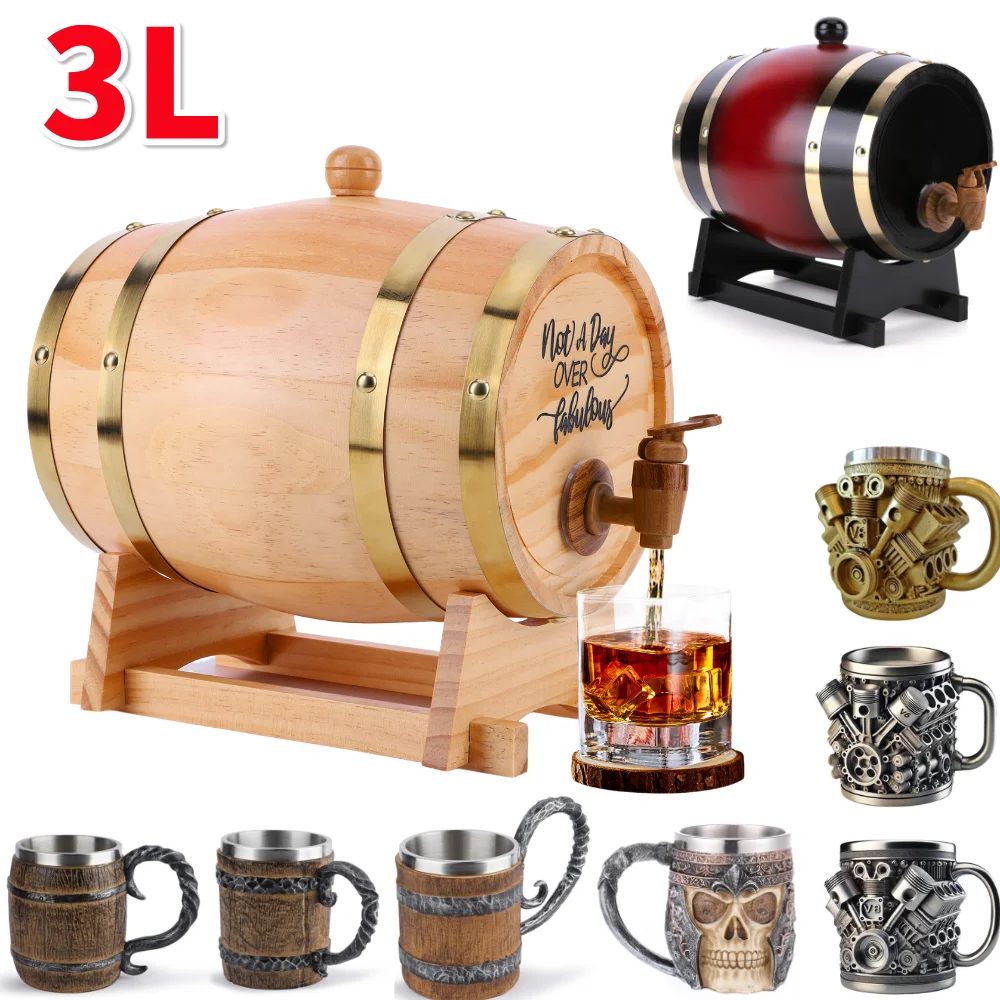 Barril de whisky de madera de  - Wine Beer Cocktail reseña y precio