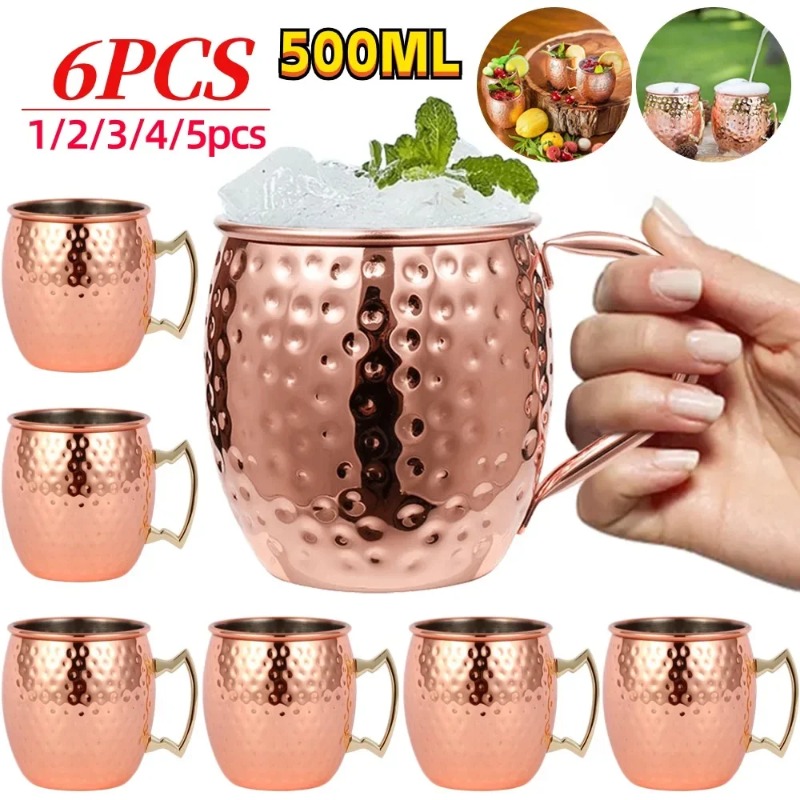 Juego de 1-6 Tazas para Cóctel - Wine Beer Cocktail reseña y precio