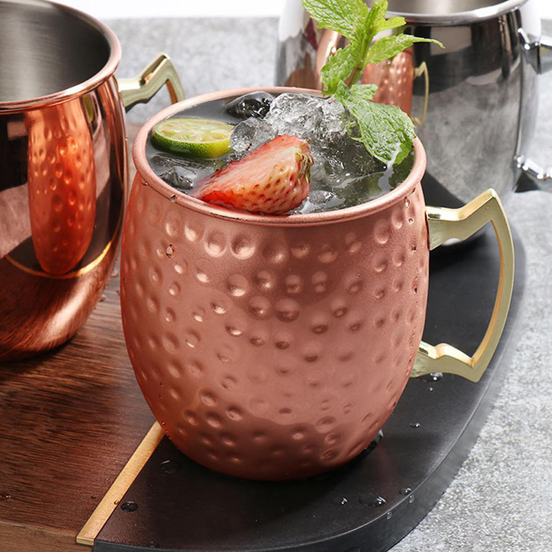 Taza de mula de Moscú de acero - Wine Beer Cocktail reseña y precio